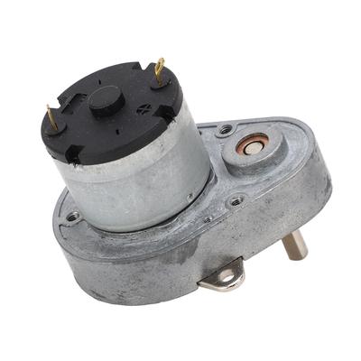 DC24V Gear Motor Aluminum Alloy Self Locking Speed Reduction Electric Motor Brass Coil 48E520 25RPM