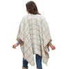 Autumn and winter new season ladies imitation cashmere double-sided plaid shawl