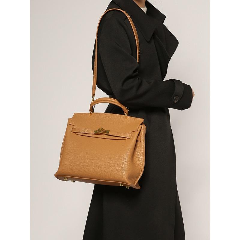 High-end Single-shoulder Bag with A High-quality Hand-carry and Crossbody Kelly Bag
