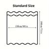 1 Piece Red and White Star Bathtub Shower Curtain, Waterproof Anti-mould Anti-translucent Bathroom Partition Curtain, Public Bathroom Shower Curtains