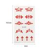 Chinese Forehead Stickers New Years Beauty Beauty Sticker Portable Face Tattoo  Girl