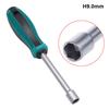 3mm-14mm Metal Socket Driver Wrench Screwdriver Hex Nut Key Nutdriver Hand Tools Home Furniture Repair Accessories