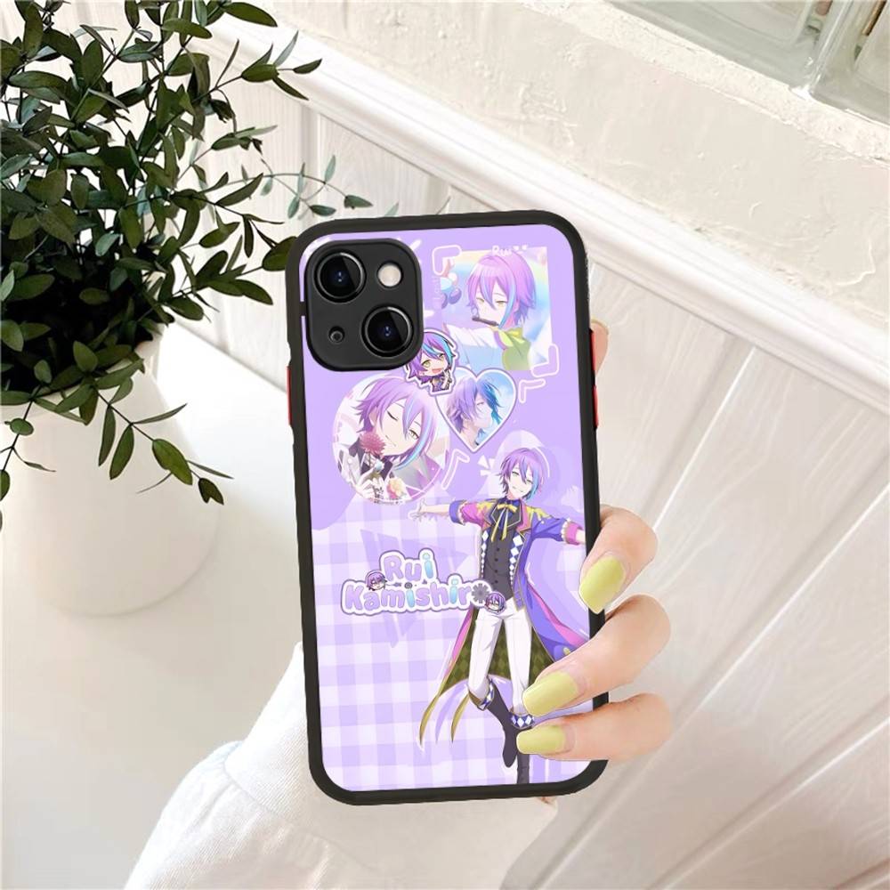 Cute Game Project Sekai Phone Case For IPhone 14 11 12 13 Mini Pro Max 8 7 Plus X XR XS MAX Translucent Matte Cover