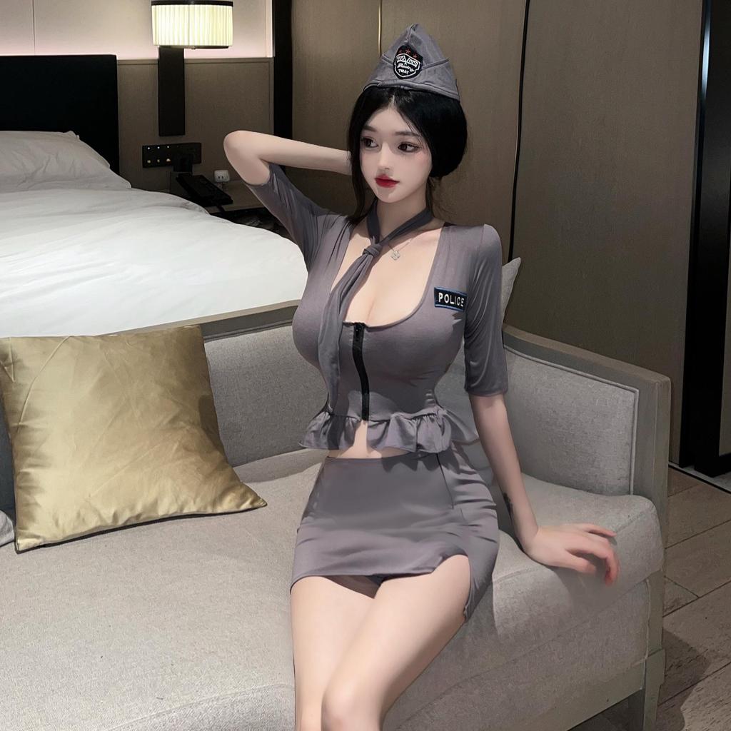 Stewardess Passion Temptation Sexy Game Uniform for Women