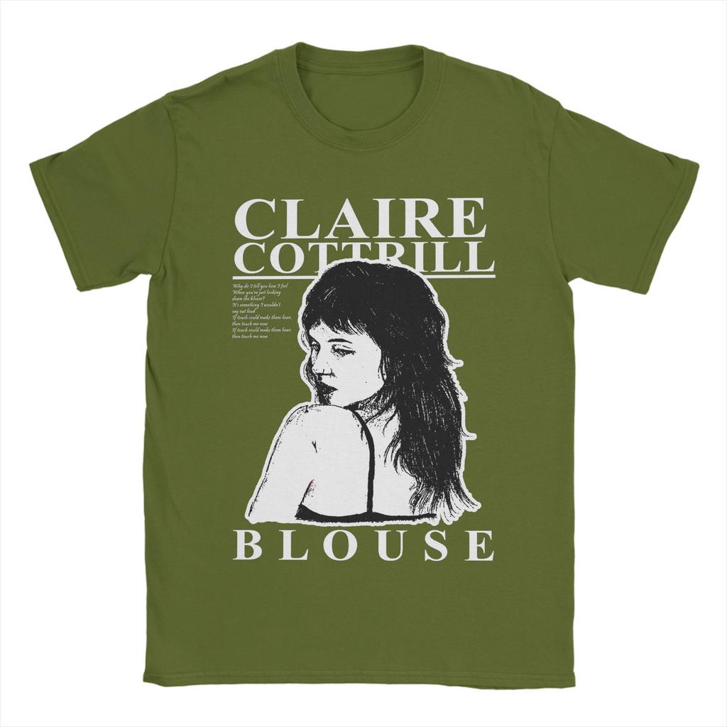 Sängerin Clairo T-Shirts für Herren 100% Baumwolle Cooles T-Shirt O-Ausschnitt T-Shirt Kurzarm Tops Klassisch