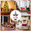 Gnome Christmas Ornaments Christmas Figurines With Antlers Small Cute Holiday Figurine Ornament For Living Room Office Bedroom
