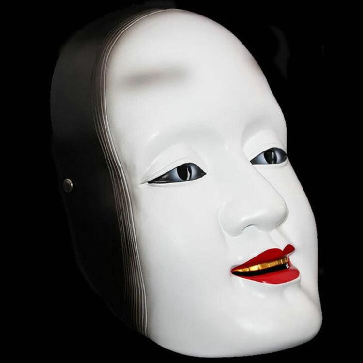 Cute Halloween Mask For Cosplay Featuring Resin Material Perfect For Parties And Events