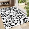 Nightmare Before Christmas Faces Carpet Rug Soft Washable Anti Slip Home Living Room Sofa Mats Personalized Christmas Rug