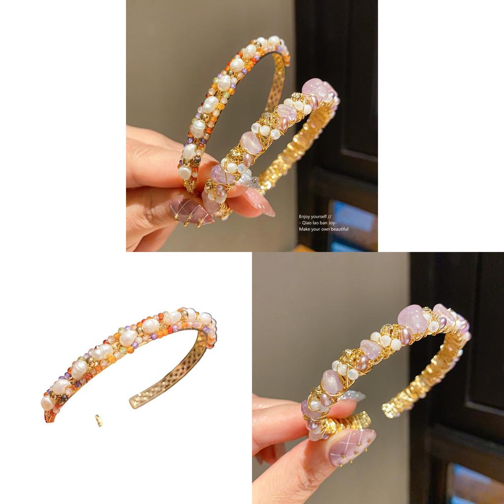 Vintage Palace Style Jewelry With 18k Gold Plated Zircon And Freshwater Pearl For Elegant Women