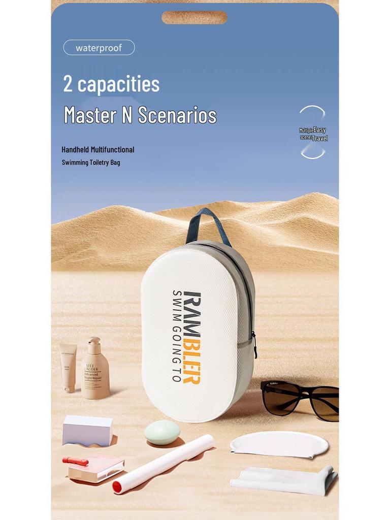 Waterproof Large Capacity EVA Sports Travel Bag - Portable & Handheld Toiletry Storage