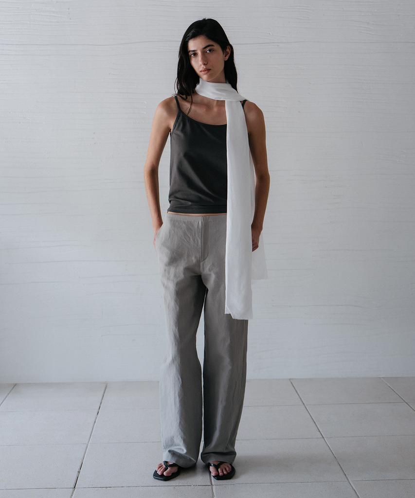 Beullaengkeulumumeon Beul Linen Pants_Gray