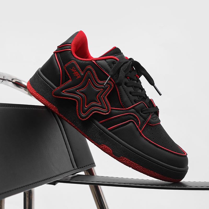 

Новые мужские модные баскетбольные кроссовки, дышащая спортивная обувь, теннисные кроссовки 36 чёрный