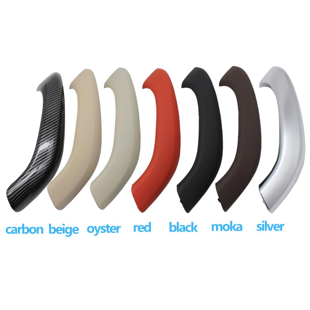 2pcs Set Interior Door Left Right Pull Handle Outer Cover Trim Replacement For BMW X1 X2 F48 F49