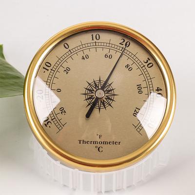 Haushalt Runde Barometer Temperatur Monitor Feuchtigkeit Meter Mechanische für Home Wand Zimmer Inkubator für Tank Schrank Ca