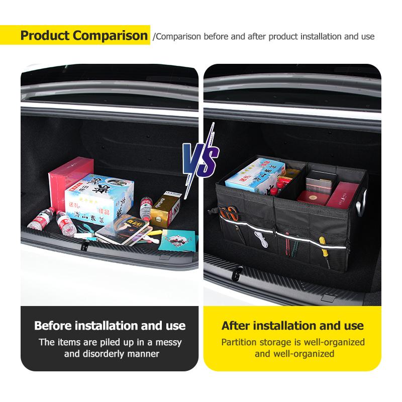 BIG1 Oxford Car Trunk Organize Box Folding Bag Storage Tool Case For Volkswagen VW Scirocco Jetta Beetle Golf 4 5 6 Passat Polo B5