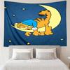 Cute Garfield Tapestry for Bedroom Aesthetic Classroom Tapestries Wall Hanging for Living Room Dorm Office,Ideal Creative Gift