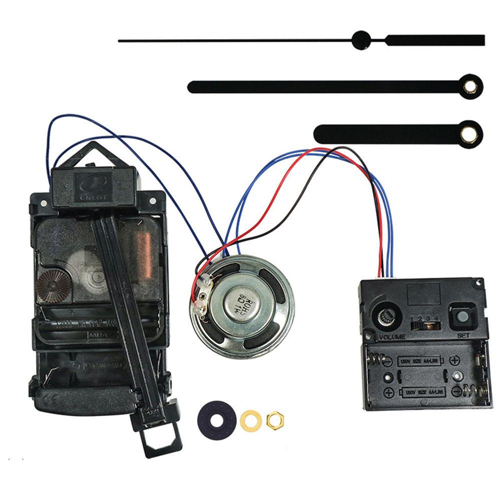 

Battery Powered Pendulum Clock Movement with Music Chime Box and Quartz Drive Mechanism Replacement Set for Home Clock Repair