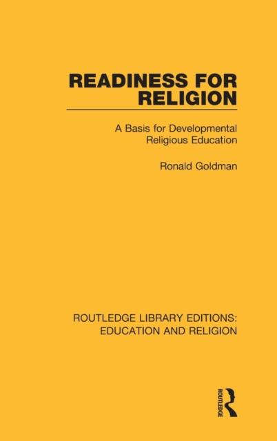 Kniha Readiness for Religion : A Basis for Developmental Religious Education