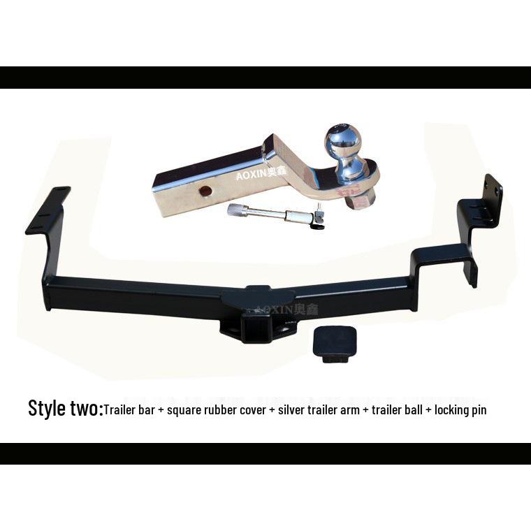 Compatible Trailer Hitch for 2007-2024 Toyota Highlander with Rear Tow Hook