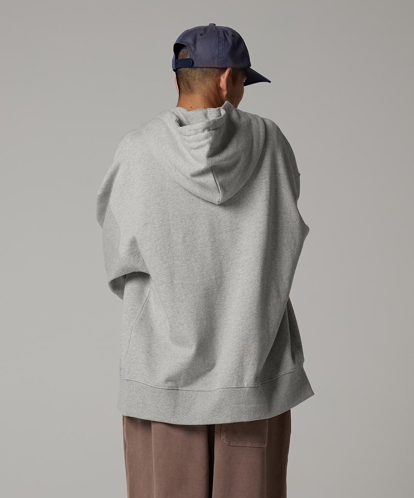 Dickies Basic Logo Kapuzenpullover mit Reißverschluss Melange Grau