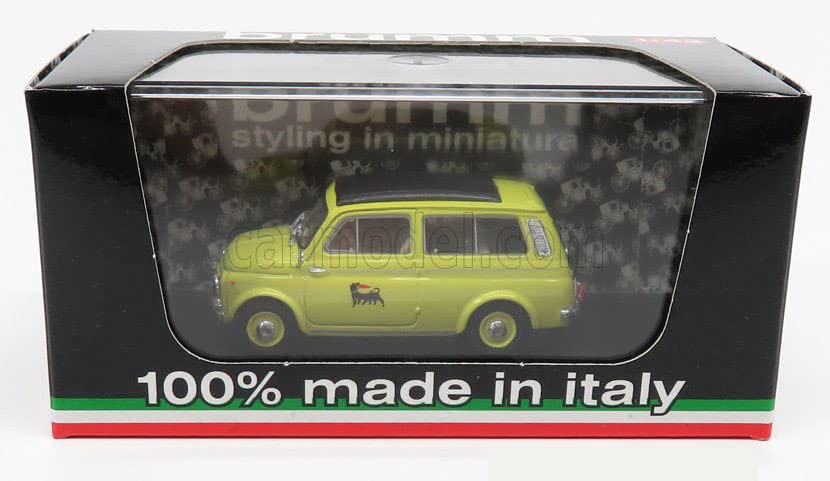 BRUMM FIAT 500 GIARDINIERA 1960 AGIP BRUMM FIAT 500 GIARDINIERA AGIP 1/43 [item]