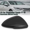 Gloss Black Right Passenger Side Mirror Cap Cover Fits Chevrolet Cruze 2017-2019