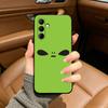 Cute Cartoon Alien Soft Silicone phone Case for Samsung Galaxy A73/A71/A72/A70/A53/A52/A51 - Black