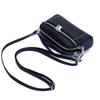 Exquisite Lock Design Women's Crossbody Bag - Premium Cowhide, Double Compartment Clutch
