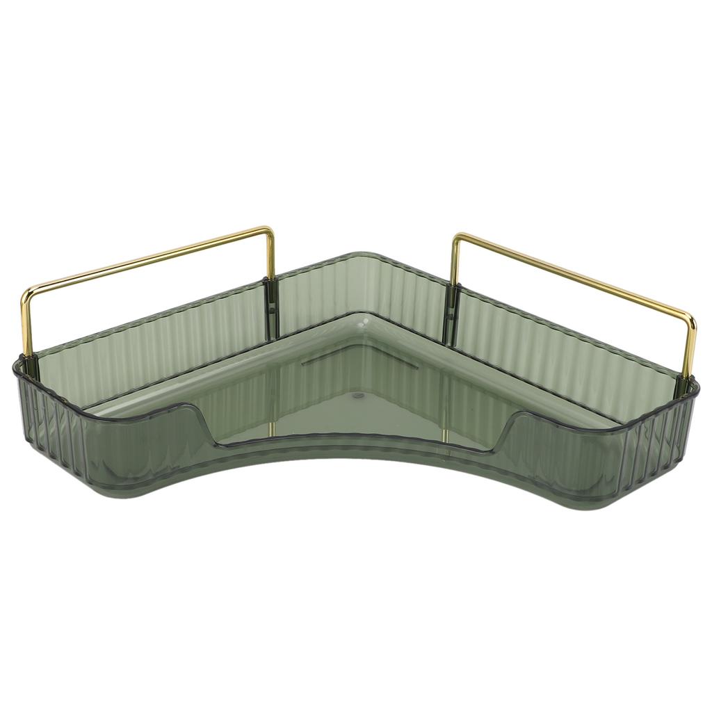 Corner Counter Organizer Tray Large Capacity Multifunction Space Saving Corner Storage Tray for