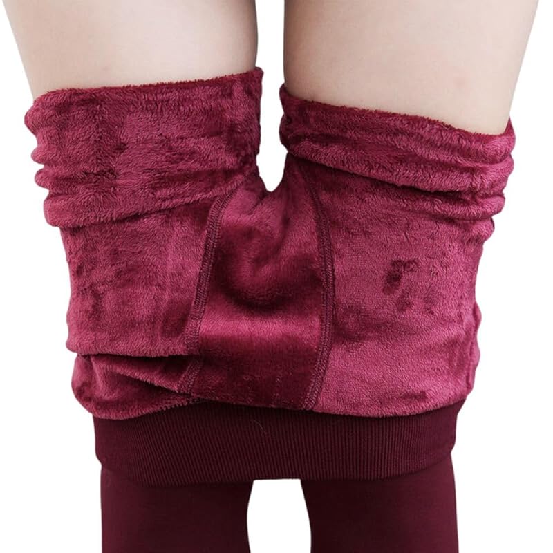 [Lakeruta] leggings Fleece lining Torenka tights ladies extremely warm Thick 8 colors in total Cold protection blanket fabric stockings stretch