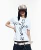 AAKAM Mosaic Cross Half Top (White)