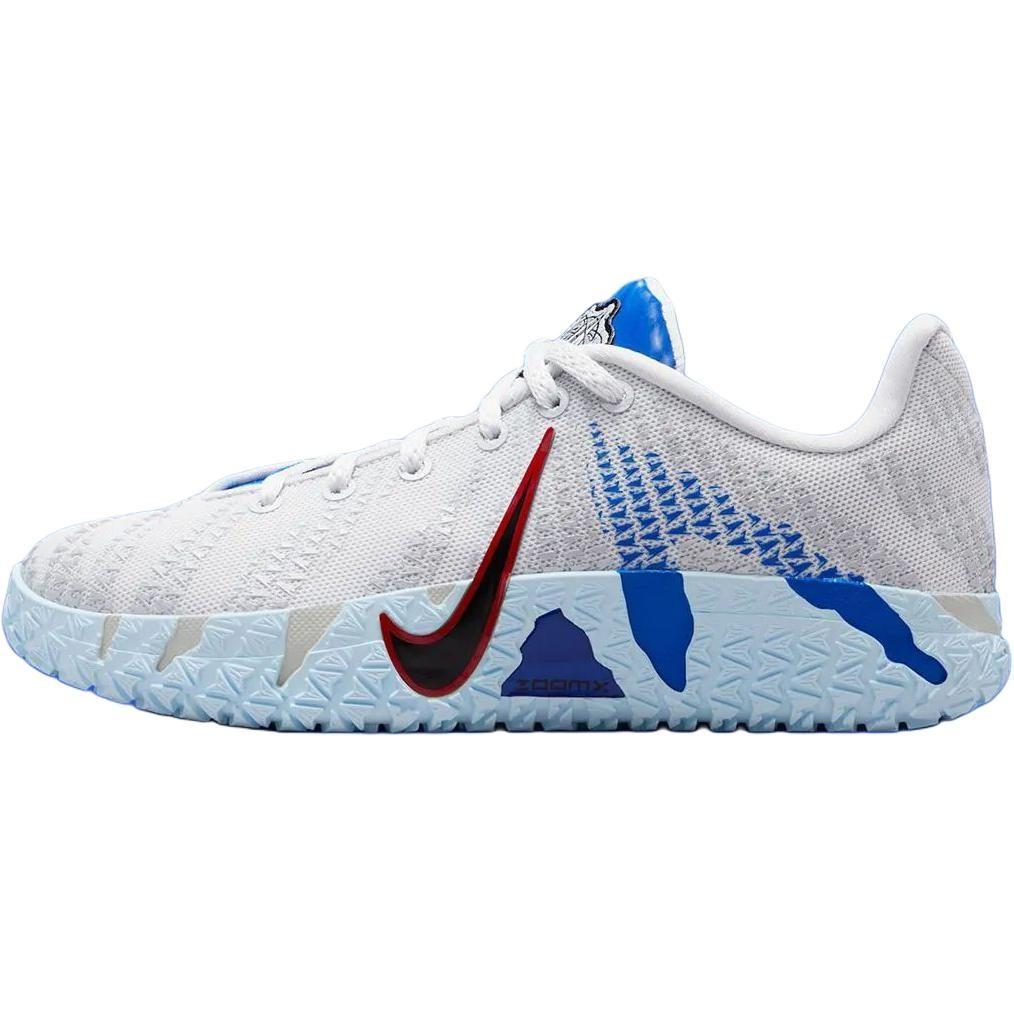 Nike Ja Morant 3 Low Top Basketball Shoes White Blue Red Unisex IQ0839-001