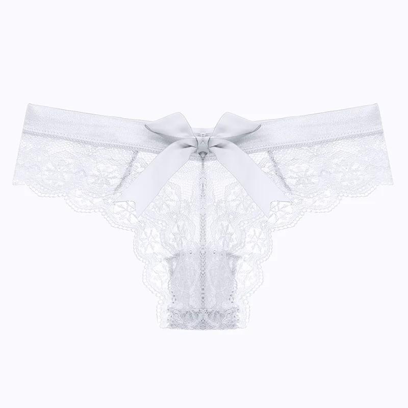 Sexy Lace Thong Women Butterfly Low Waist Panties Transparent Underwear Ladies Briefs Lingere Panty Underware Womens Lingerie