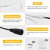 10M/32.8FT LED Neon Strip Light 24V Silicone Indoor Outdoor 120LEDs/m IP67 Waterproof Cuttable Flexible for Bar Home TV Wedding