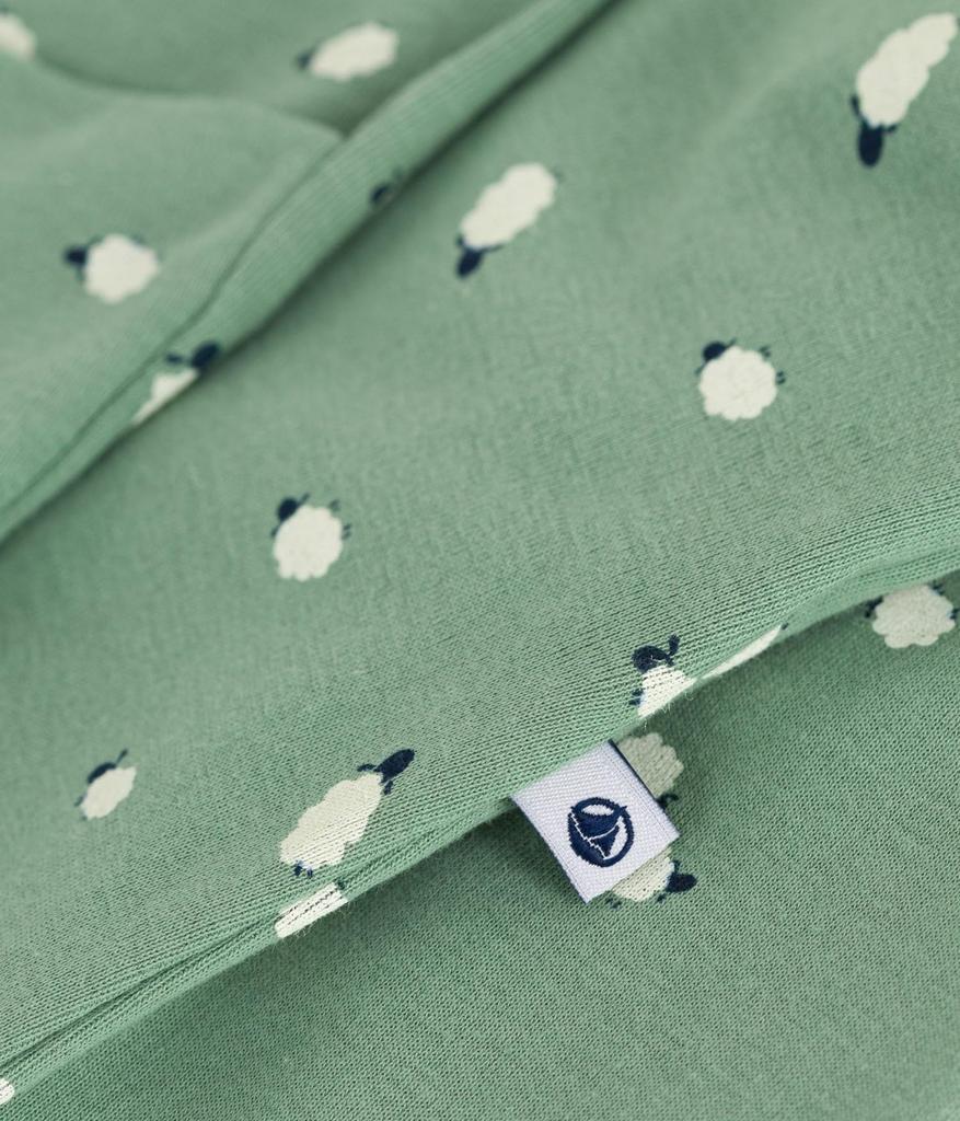 Petit Bateau Romper Light 3 60cm 2-Way A0DWE, Green/Multicolor, Months,