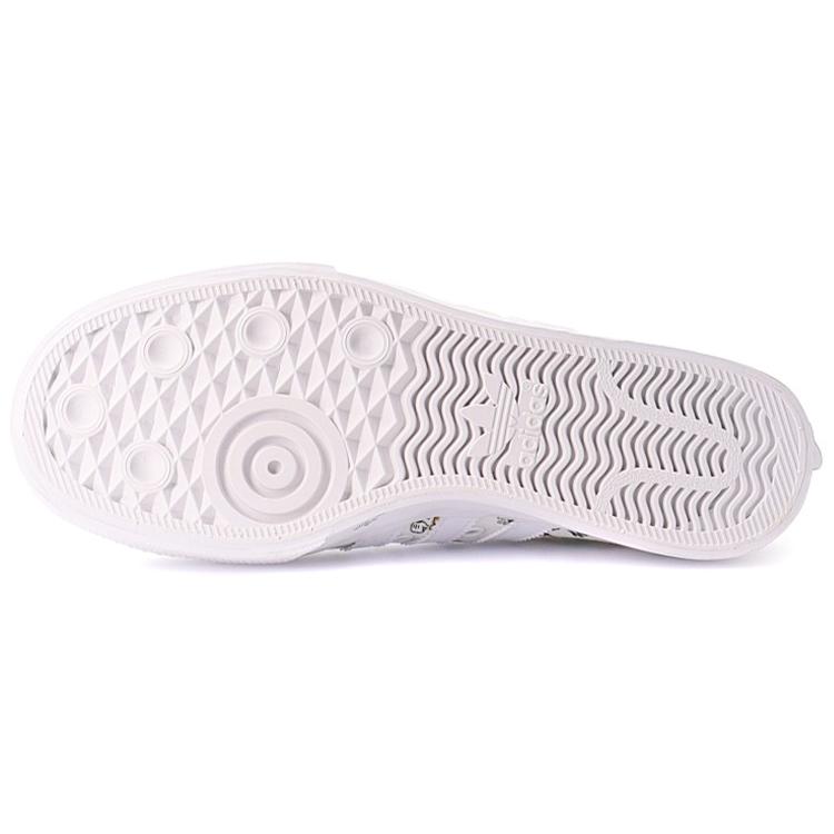 adidas Nizza 'Sport Goofy Pack - White' (Unisex) Cloud White / Scarlet / Core Black Skateboard Shoes FW0645