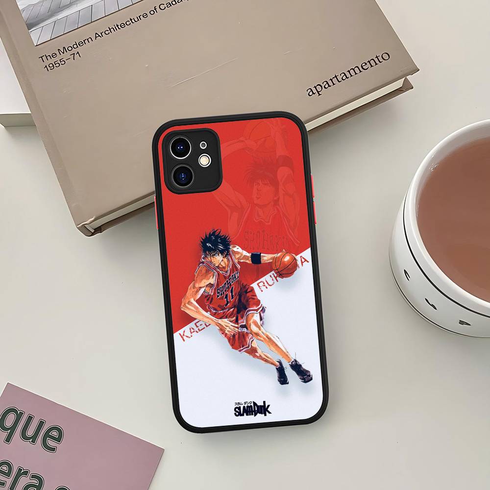 Anime The First Slam Dunk Phone Case For IPhone 16e 16 15 14 13 12 11 Pro Max X XS Max Plus Matte Clear