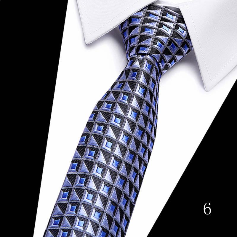 2025 Men's Formal 7.5cm Silk Polyester Tie