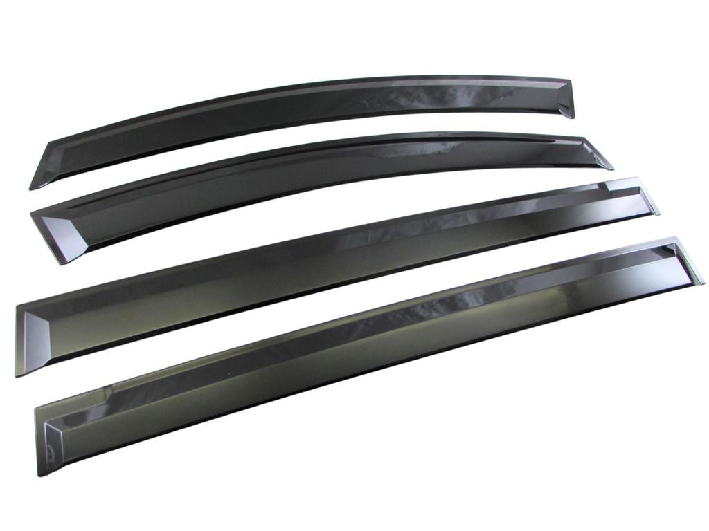 BRIGHTZ Side Door Visors for Toyota Premacy CREW CR3W [INJ-V-138] Compatible with CREW CR3W, CRE CR3, CRE R3, EW, and 3W