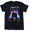 Jay Z Star Signiertes Schweres Baumwoll Schwarz Unisex T-Shirt