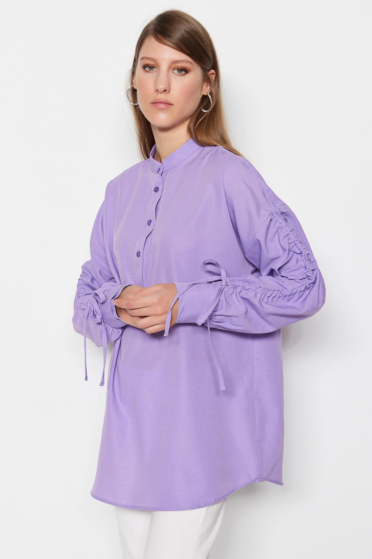 

Туника - Фиолетовый - Стандартный крой