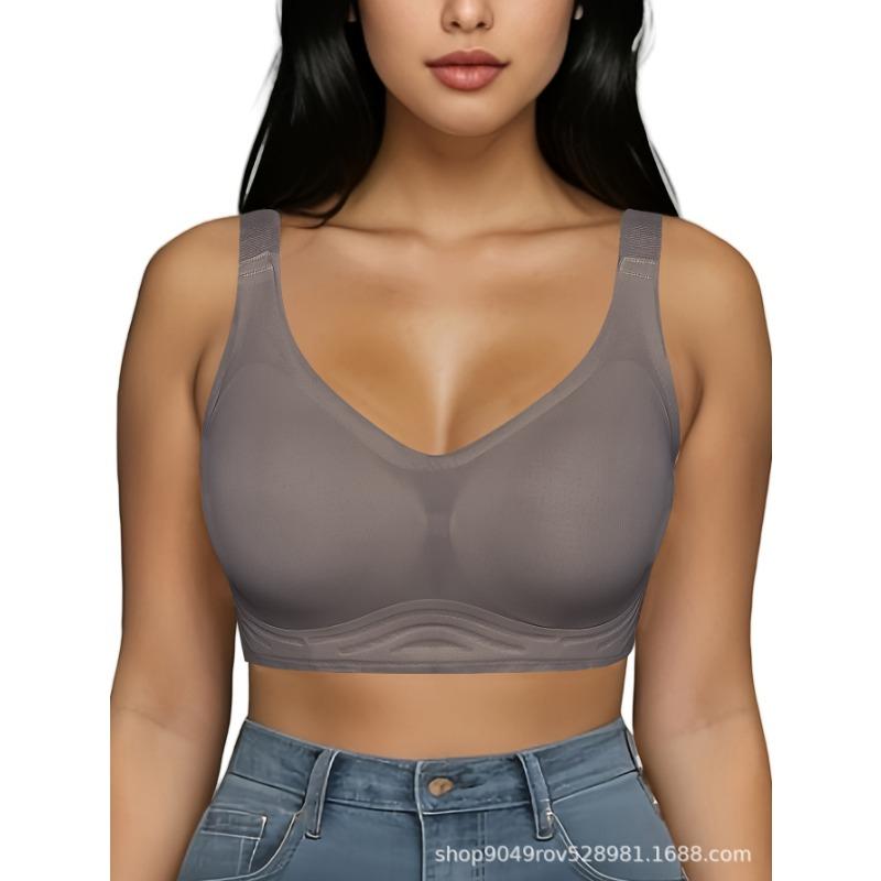 Women Wireless Comfortable Push Up Seamless Breathable Back Beauty Sports Bra