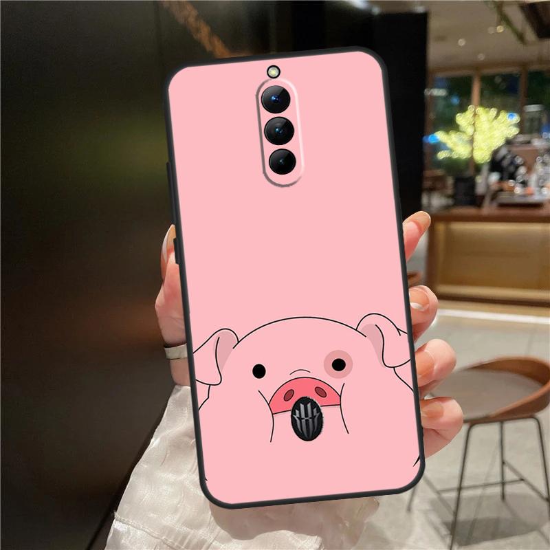 

Мультяшный чехол-поросенок для ZTE Nubia Red Magic 11 10 8 8S 9 9S 10S Pro Plus 6 7 6S 7S Для RedMagic 10 Air Чехол Red Magic 9S Pro