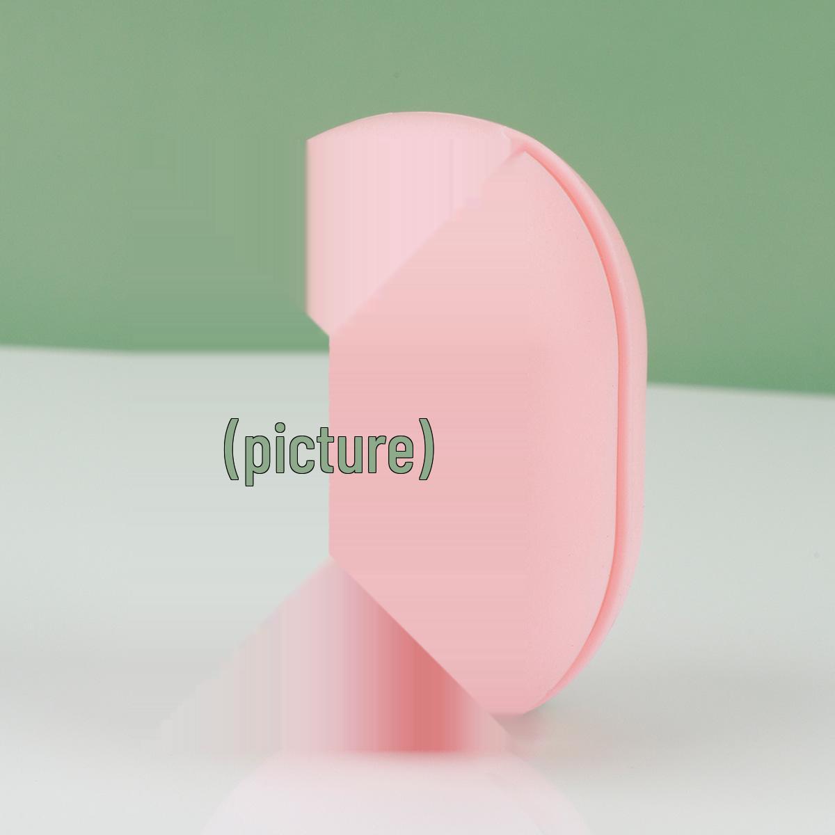 

Portable Silicone Makeup Sponge Storage Bag - Breathable, Anti-Mildew Case for Puff