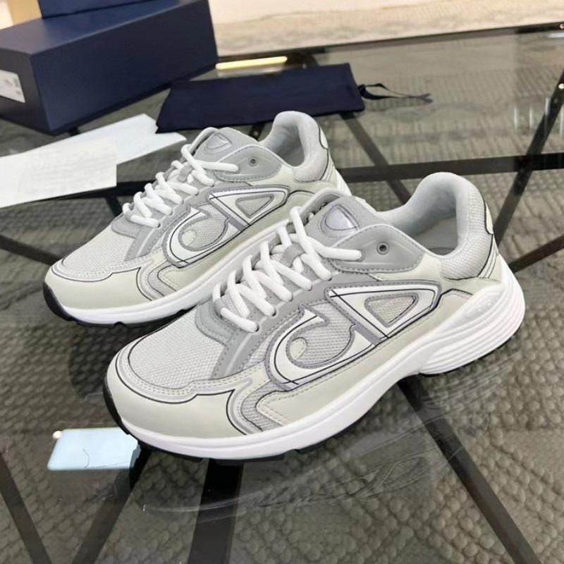 European Station Thick Soled Casual Shoes B30 Sports Shoes Trendy Brand Reflective CD Dad Shoes Patchwork Couple Shoes Guangzhou Shoes
