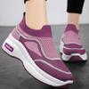 Woman Footwear Spring Autumn Slip on High Platform Mesh Breathable Shoes for Women Stylish Light Offer Casual Original Sale 39