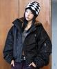 Glack Gj107 Reworked N2B Nylon Short Parka (Black)