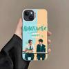 Gay TV H-Heartstopper Θήκη Κινητού Για iPhone 16 15 14 13 12 11 Pro Max Λευκή Ματ Λέιζερ Μεταλλική Aurora Funda