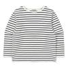The Coffee Bean   Tea Leaf Navy STripe Long Sleeve T shirT ba13Ts02nv