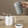 Stainless Steel Insulated Straw Cup - Large Capacity Mug for Coffee, Milk Tea & More